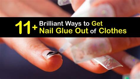 how to remove fake nail glue from clothes|getting glue out of clothes.